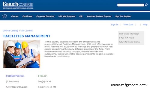 Top 50 Facility Management Training Courses for Professionals