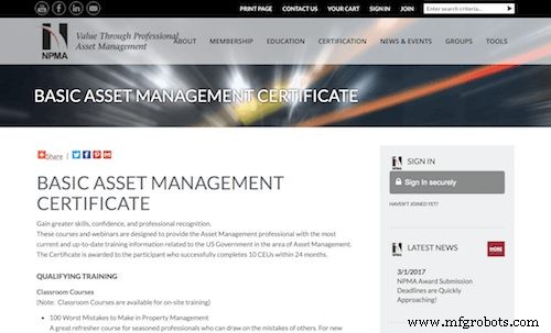 50 Premier Asset Management Training Courses: Master Best Practices Online & Globally