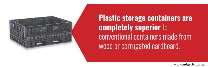 Maximize Warehouse Efficiency: Key Advantages of Collapsible Storage Containers