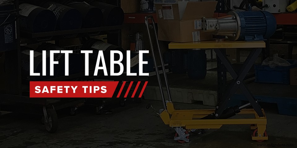Expert Guide to Lift Table Safety: Protect Workers & Boost Productivity