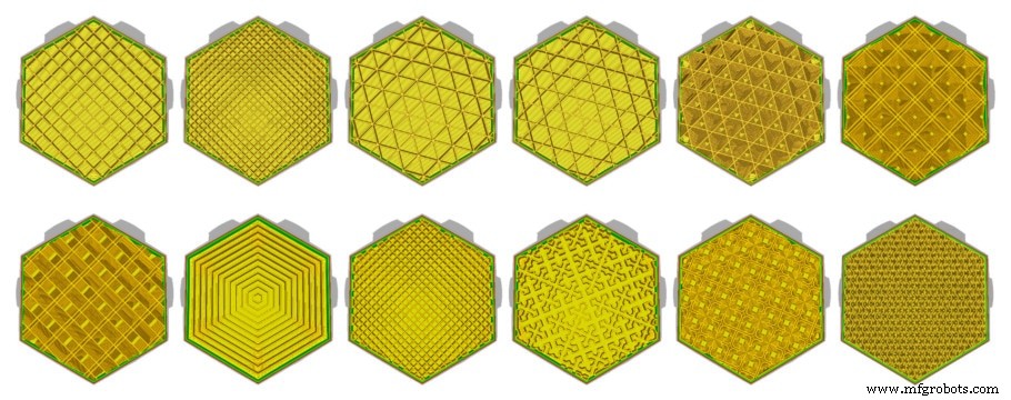 Printing with Multiple Infill Patterns & Densities: A Step-by-Step Guide