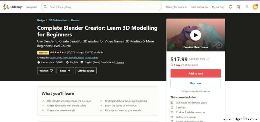 Top 3D Printing & Design Online Courses: Free & Paid Options