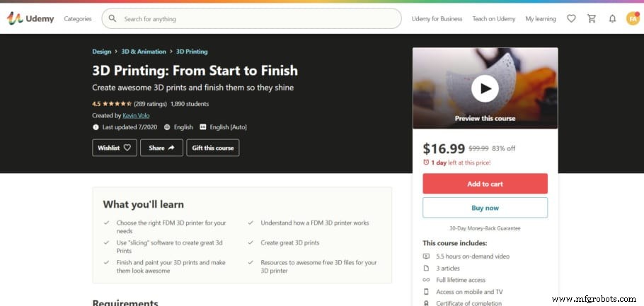 Top 3D Printing & Design Online Courses: Free & Paid Options