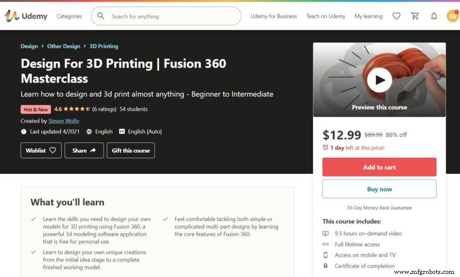 Top 3D Printing & Design Online Courses: Free & Paid Options