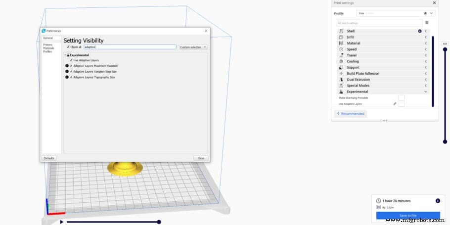 Cura Adaptive Layers: Boost Print Speed & Quality with Variable Layer Height