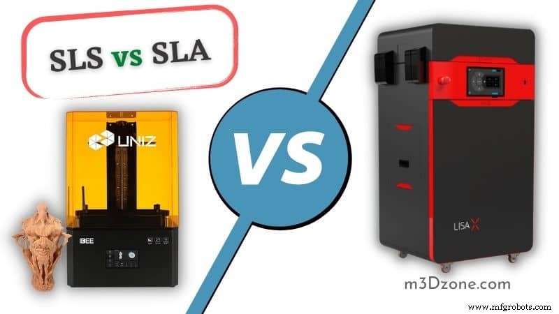SLS vs SLA 3D Printing: Key Differences and How to Choose