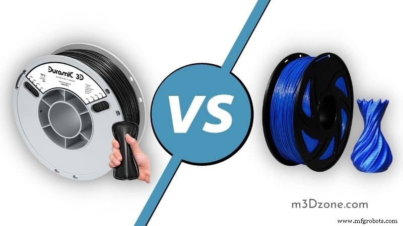 TPU vs PETG: Choosing the Right Filament for Your 3D Printing Needs