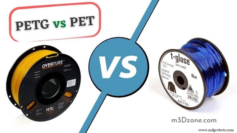 PETG vs PET: Key Differences Explained for 3D Printing