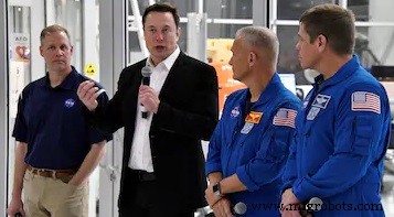 NASA Partners with SpaceX for First Manned Crew Dragon Flight by 2020