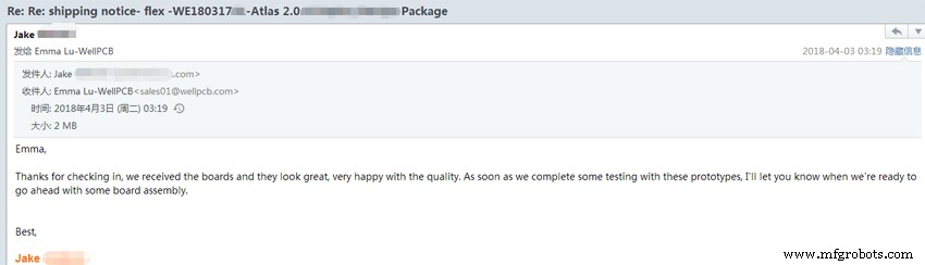 Authentic Customer Feedback on WellPCB