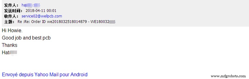 Authentic Customer Feedback on WellPCB