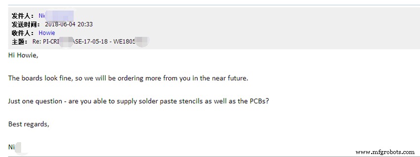 Authentic Customer Feedback on WellPCB