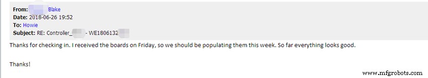 Authentic Customer Feedback on WellPCB