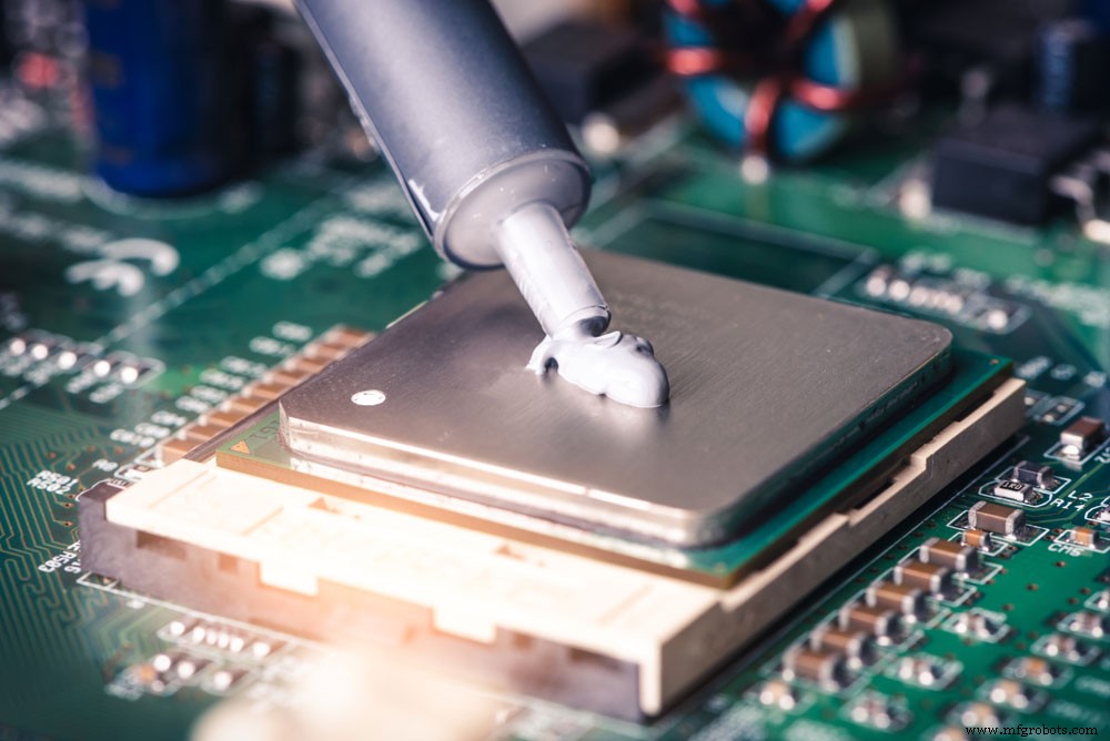 Thermal Adhesive for Robust Electronic Component Bonding