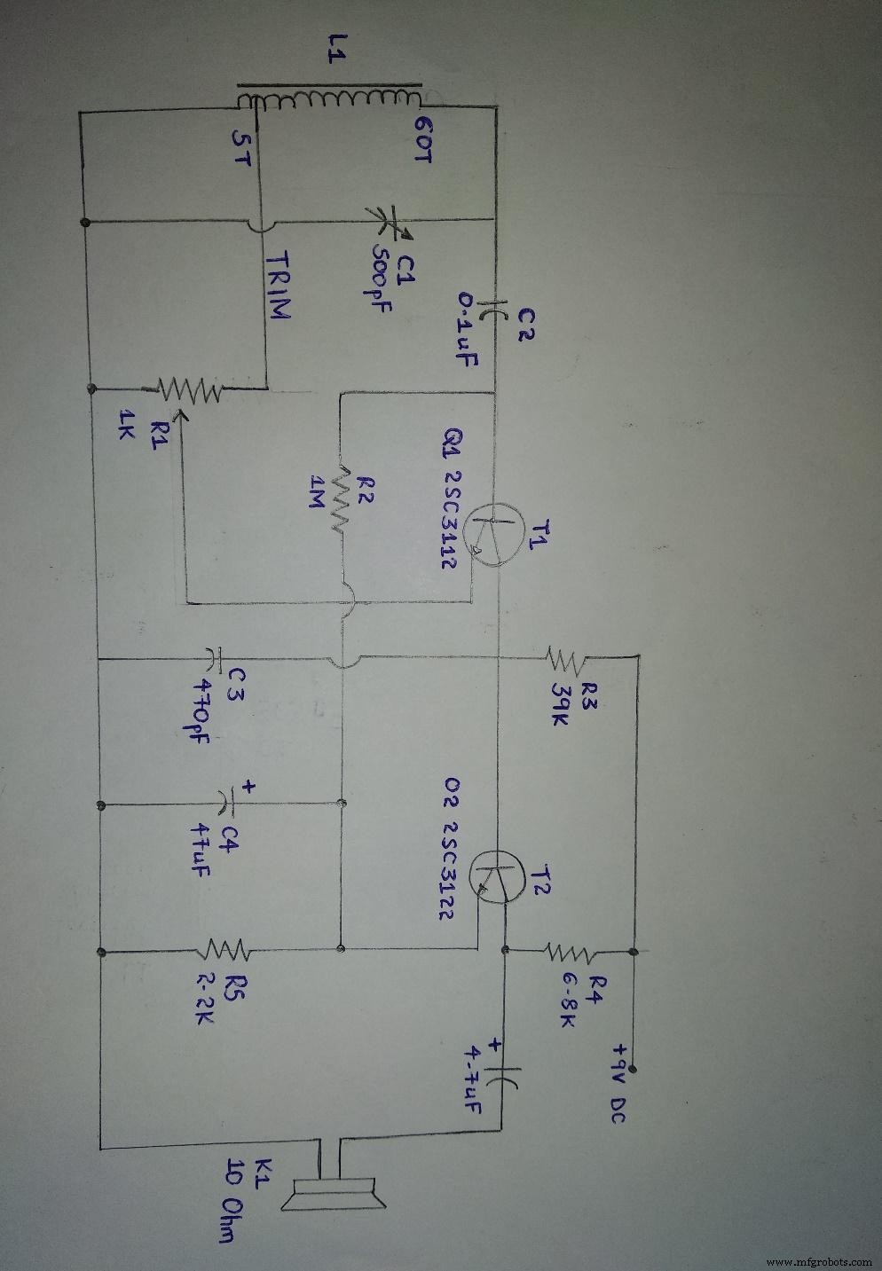 AM Radio Circuit Blueprint: Mastering Simple Transistor-Based Receiver Schematics