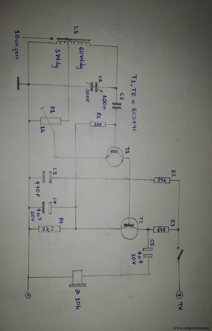 AM Radio Circuit Blueprint: Mastering Simple Transistor-Based Receiver Schematics