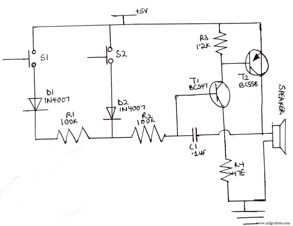 Alarm Circuit Explained: Construction, Operation, and Working Principles