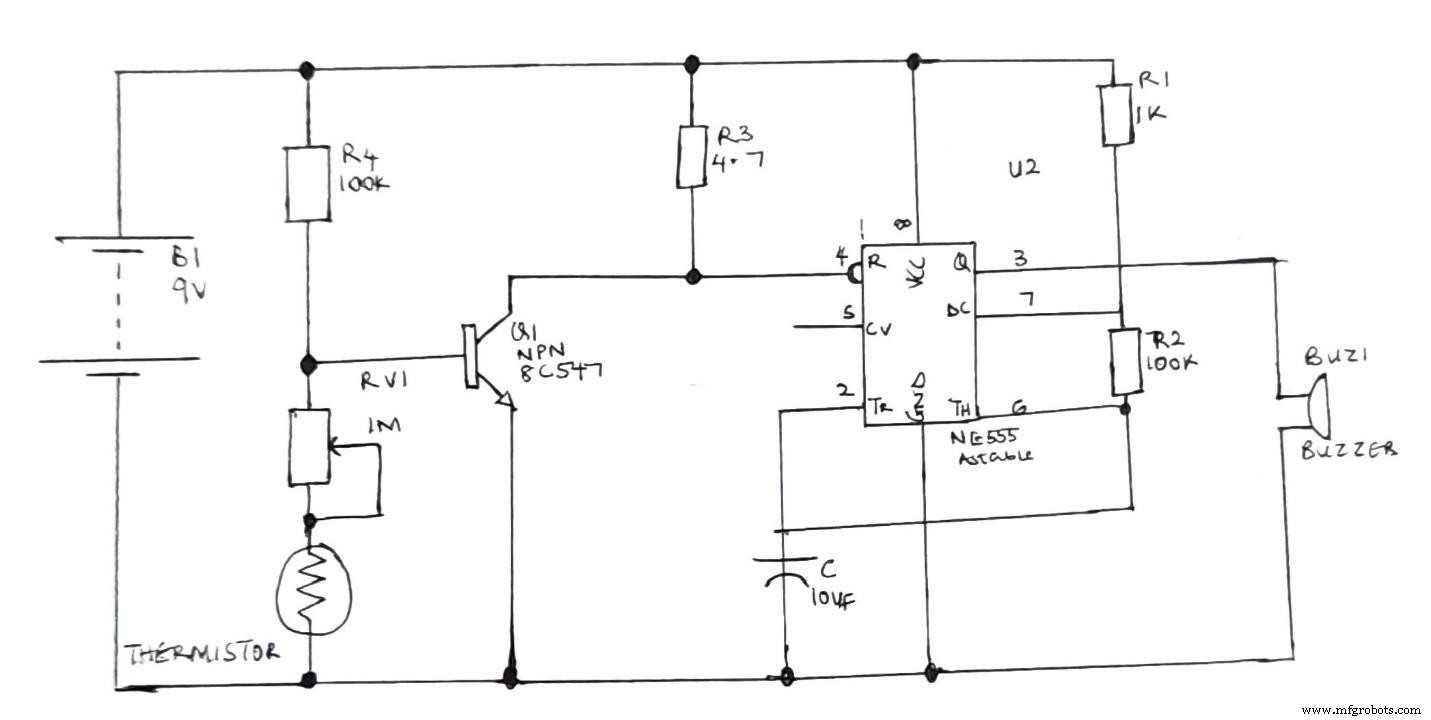 Alarm Circuit Explained: Construction, Operation, and Working Principles