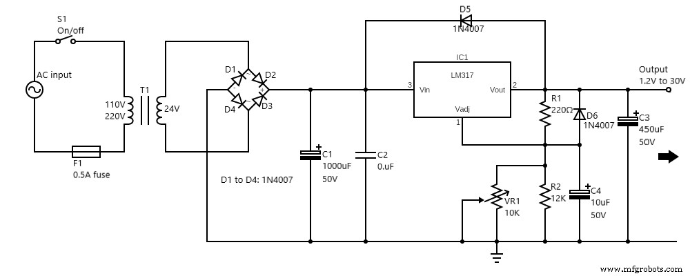 Comprehensive Guide to LM317 Pinout and Voltage Regulation