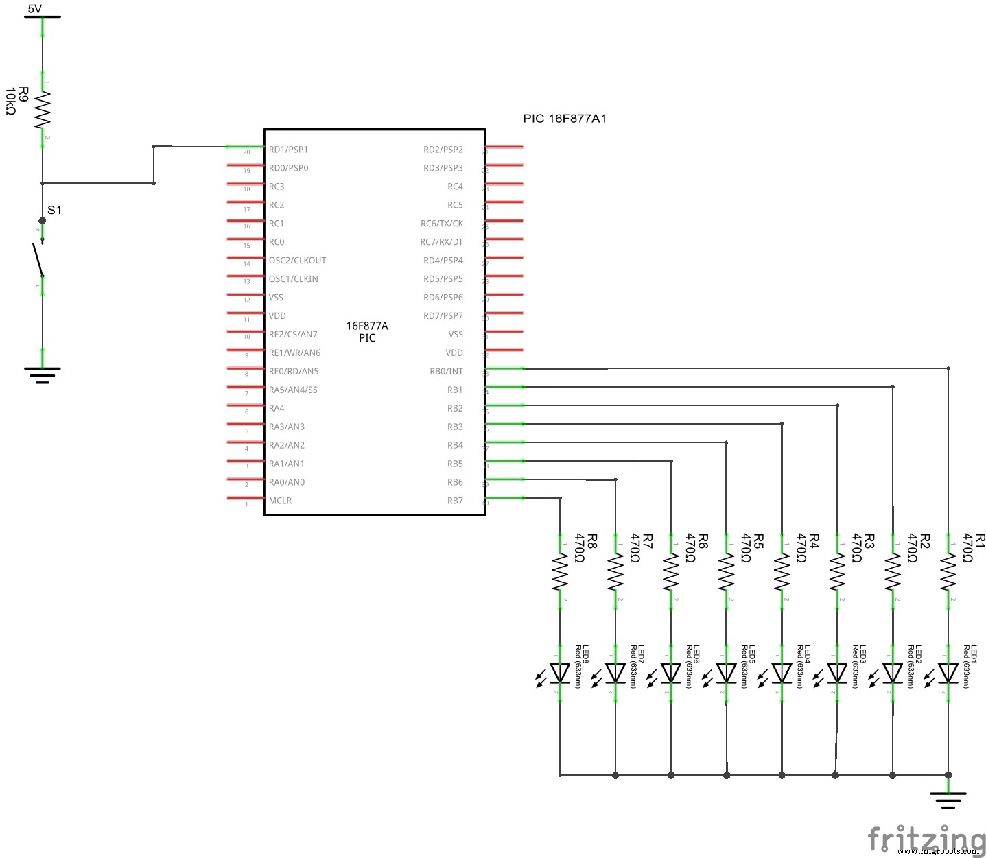 PIC16F877A Microcontroller: Core Features and Project Selection Guide