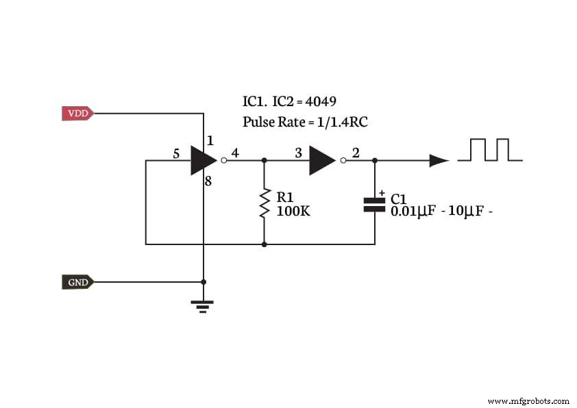 CD4049 CMOS Hex Inverter IC: Features, Applications & Circuit Diagram – Your Ultimate Guide