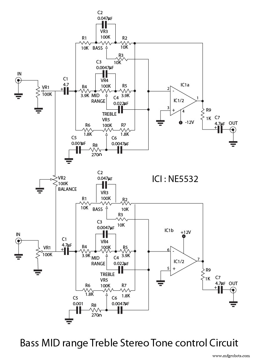 NE5532 Preamp Circuit: Designing High-Quality Audio Amplifier Circuits