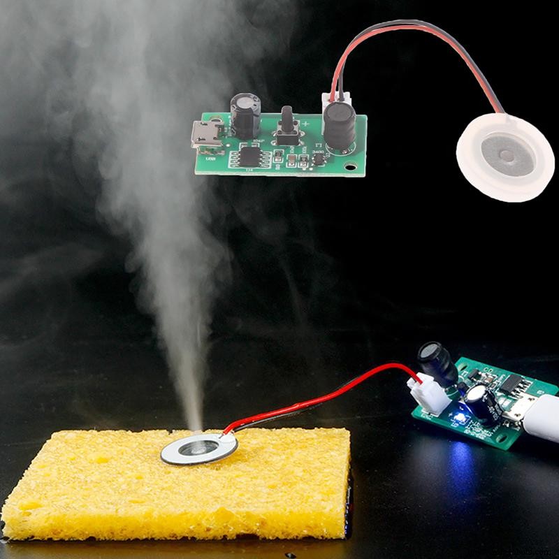 Build an Ultrasonic Fogger Circuit: Step‑by‑Step Guide