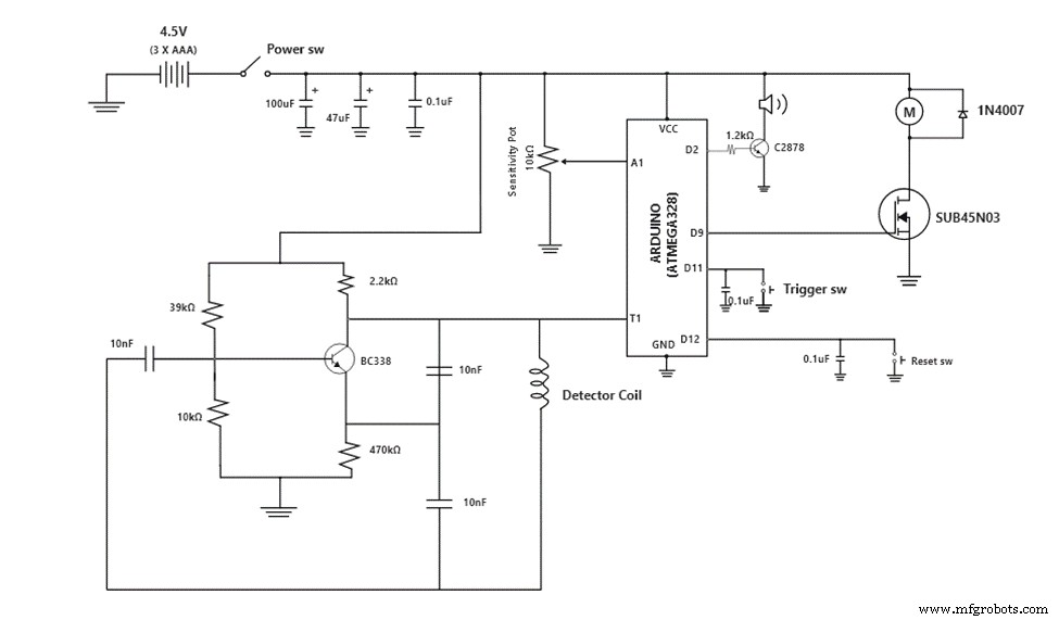 Metal Detector Circuits Explained: A Professional Guide