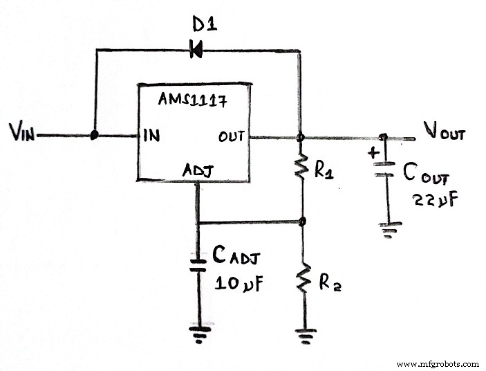 AMS1117 Pinout & Wiring Guide: A Complete Beginner’s Tutorial