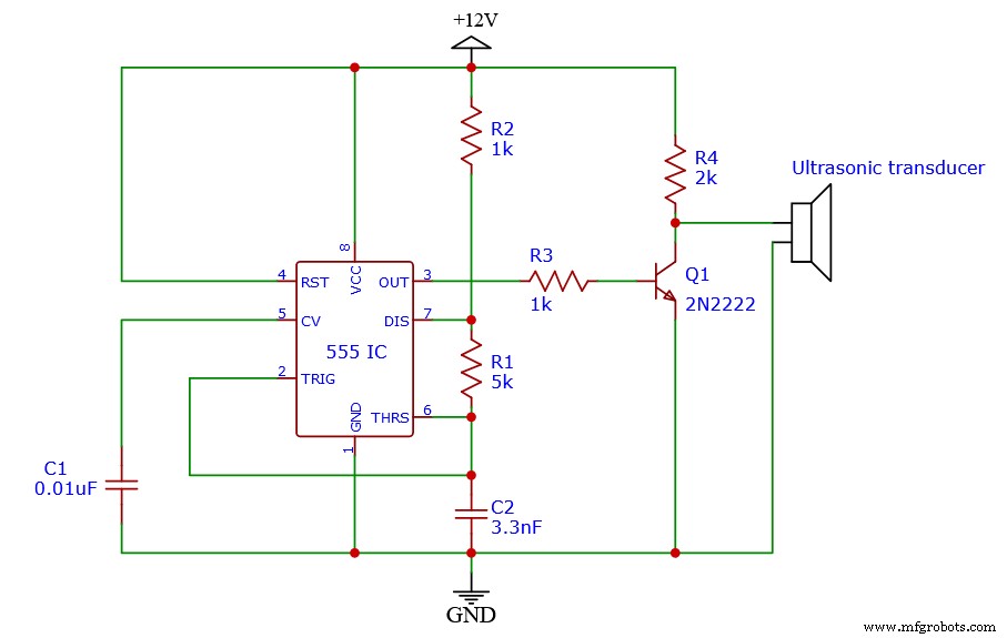 Precision Ultrasonic Transducer Circuits for Accurate Object Detection