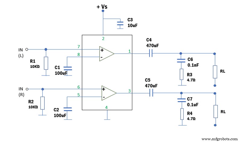 TDA2822 Amplifier IC: A Comprehensive Technical Guide