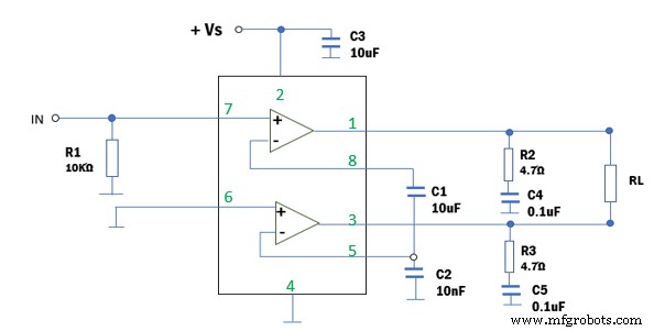 TDA2822 Amplifier IC: A Comprehensive Technical Guide