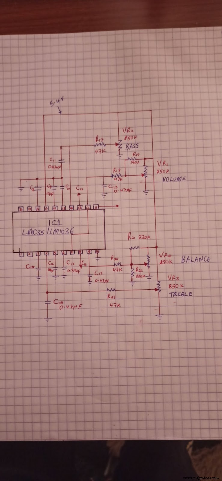 LM1036: Dual DC‑Controlled Stereo Tone, Volume & Balance IC
