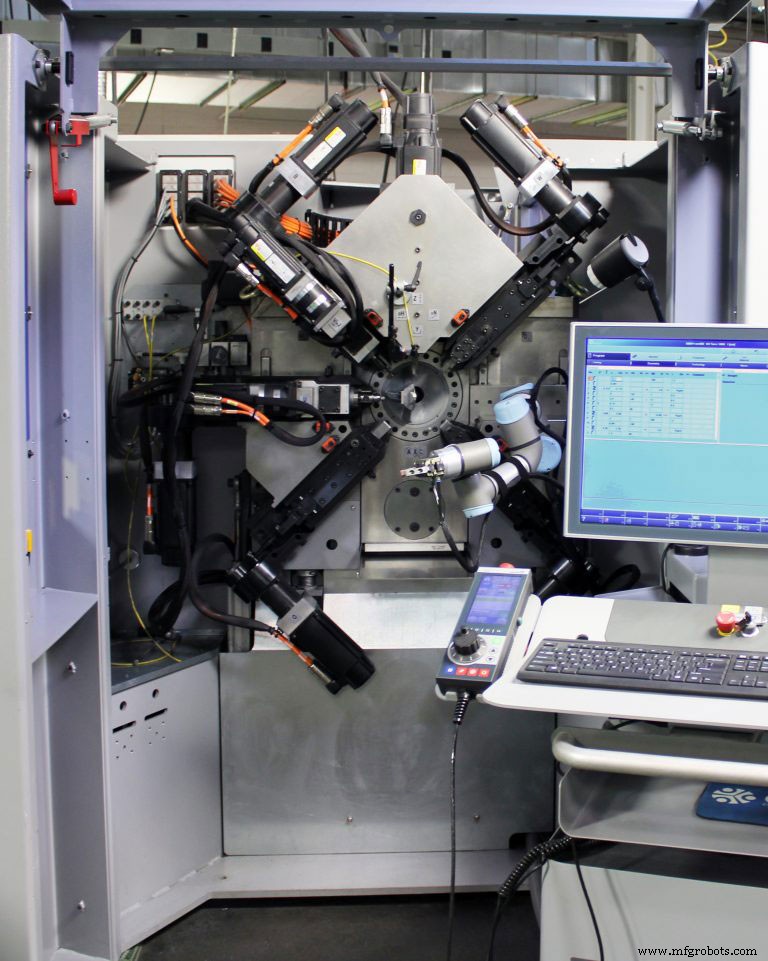 Tabletop Cobot Enhances Efficiency at Newcomb Spring Corp.