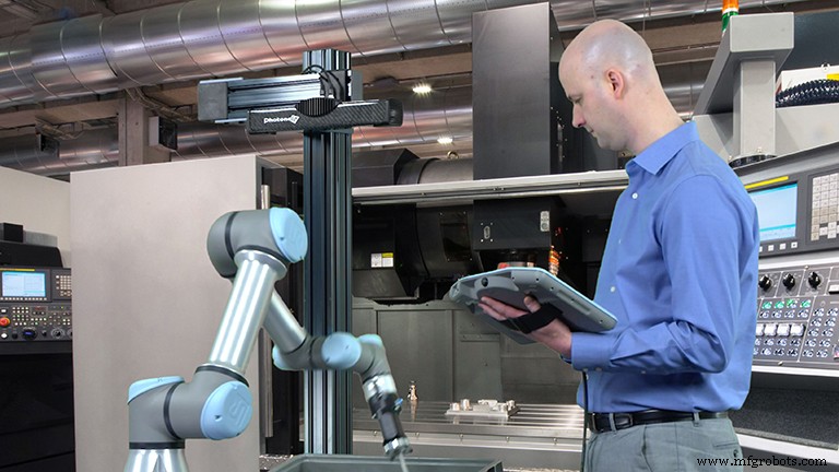 Universal Robots Unveils ActiNav Kit for Seamless Bin Picking in Machine Tending