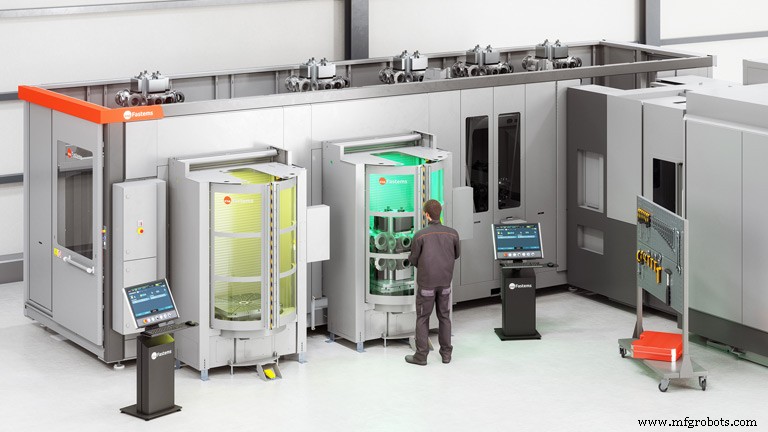 Fastems Unveils Advanced FPC 8: Next-Gen Flexible Pallet System for Seamless CNC Milling Automation