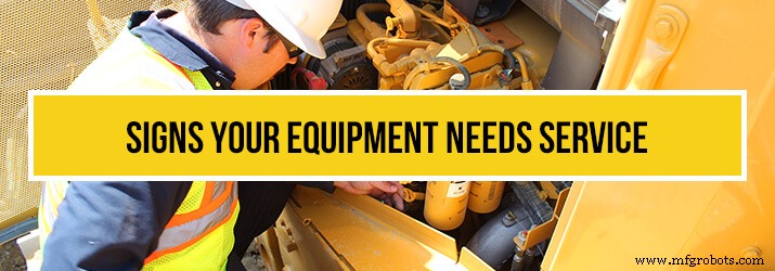 Key Indicators Your Heavy Equipment Requires Service