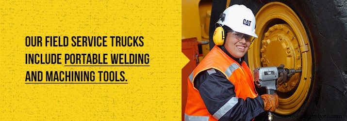 Choosing the Right Service for Heavy Equipment: Shop vs. Field Service