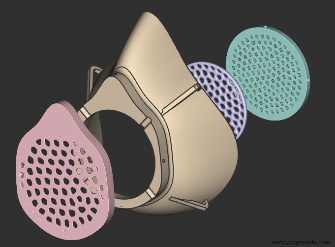Engineering the Fast Radius Face Mask: Design, Prototyping, and Innovation