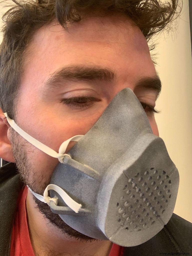 Engineering the Fast Radius Face Mask: Design, Prototyping, and Innovation