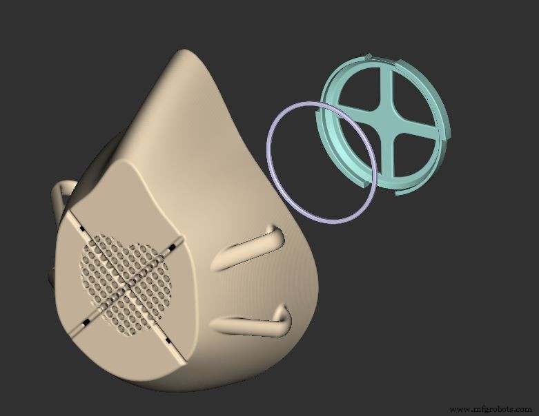 Engineering the Fast Radius Face Mask: Design, Prototyping, and Innovation