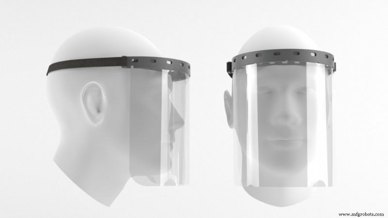 From Additive to Injection Molding: Rapidly Scaling Face Shield Production