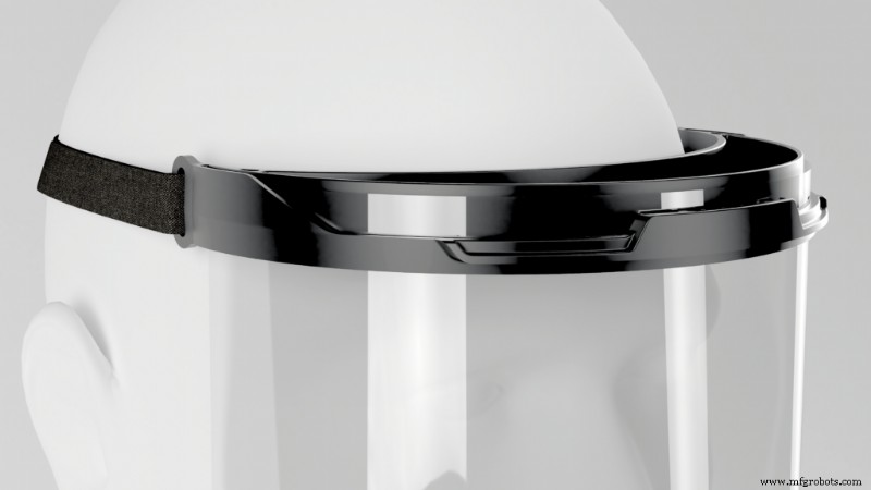 From Additive to Injection Molding: Rapidly Scaling Face Shield Production