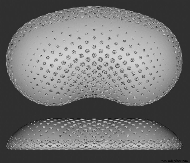 Creating a 3D-Printed Elastomeric Lattice Wrist Rest for Ergonomic Comfort
