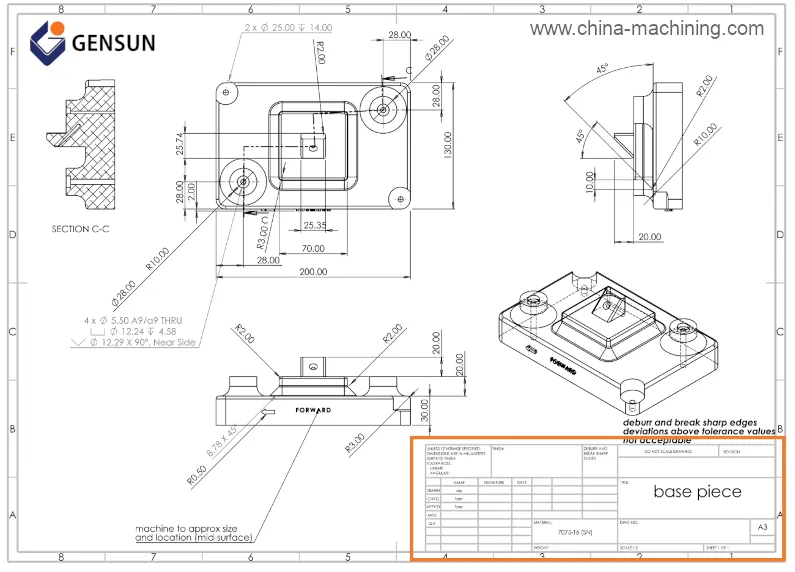 Mastering Technical Drawings for CNC Manufacturing: A Designer’s Essential Guide