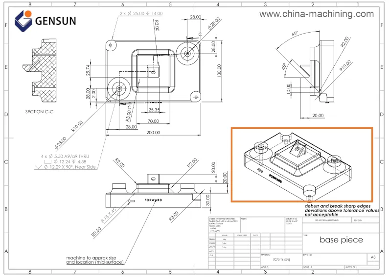 Mastering Technical Drawings for CNC Manufacturing: A Designer’s Essential Guide