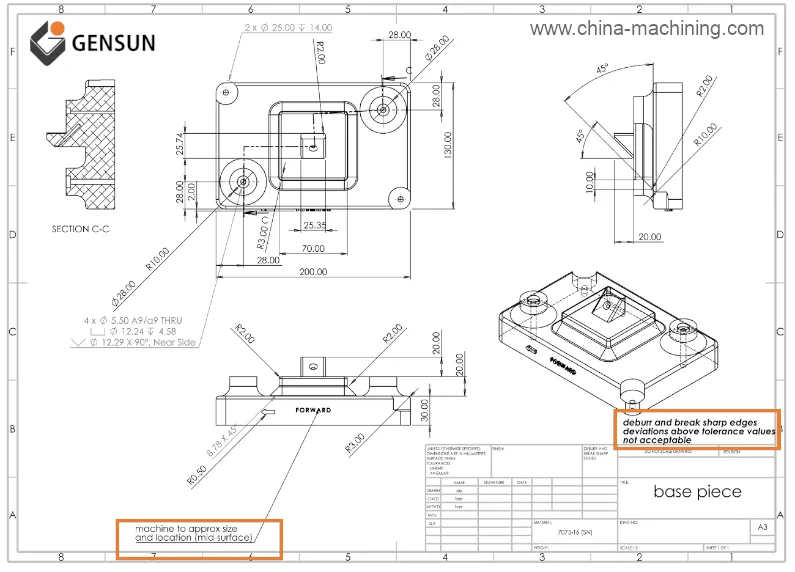 Mastering Technical Drawings for CNC Manufacturing: A Designer’s Essential Guide