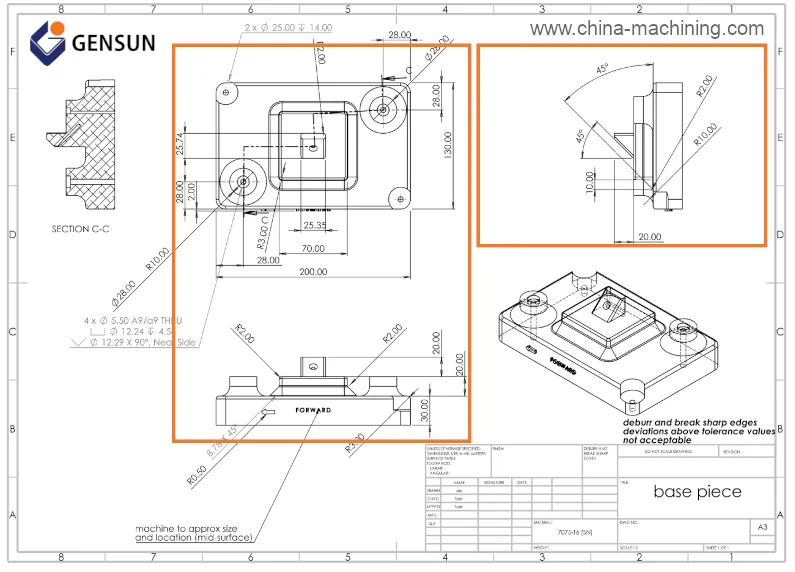 Mastering Technical Drawings for CNC Manufacturing: A Designer’s Essential Guide