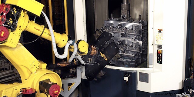 Double Your CNC Production with a Robotic Arm