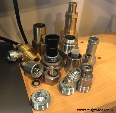 Precision Machining of Hydraulic Fittings & Adaptors – Diversified Fittings